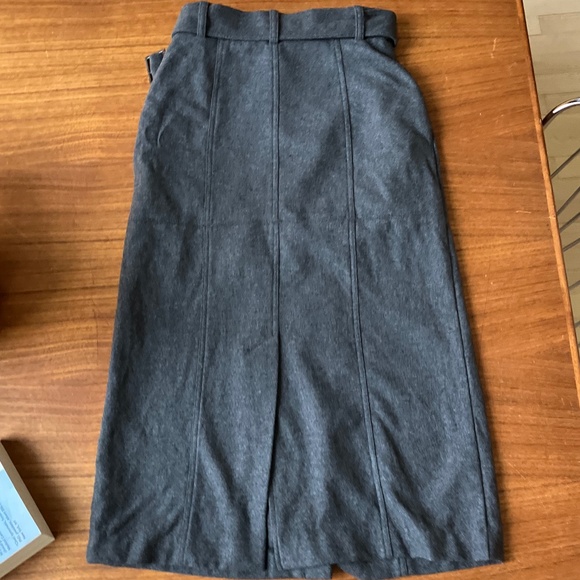 Iris & Ink grey pencil skirt - Picture 3 of 5